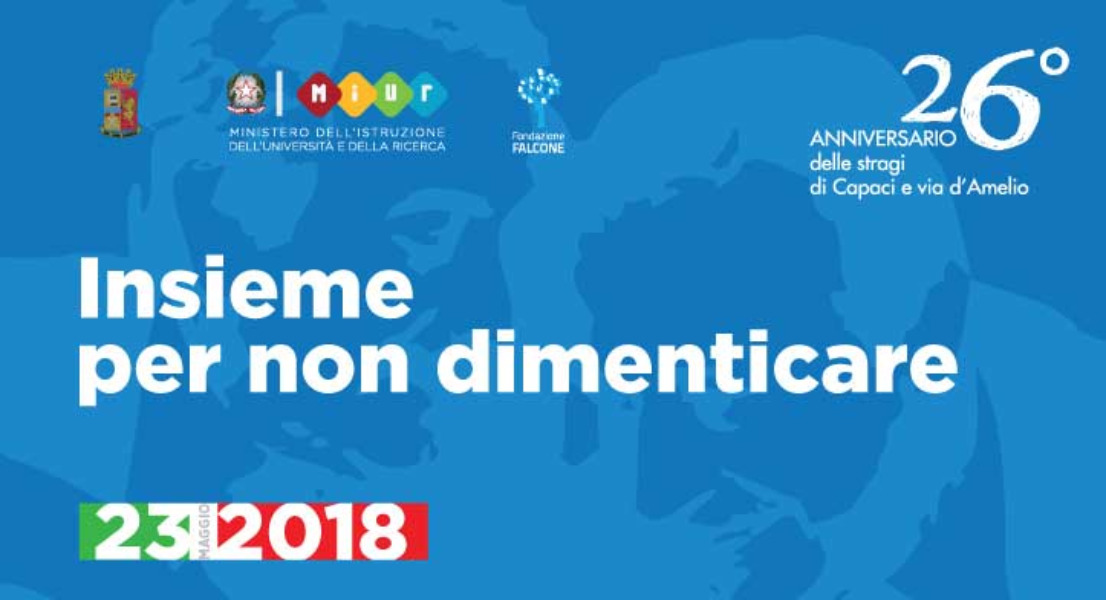 Il 23 maggio studentesse e studenti insieme contro le mafie