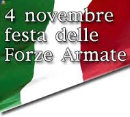 4 novembre:Giornata dell'Unità Nazionale e delle Forze Armate