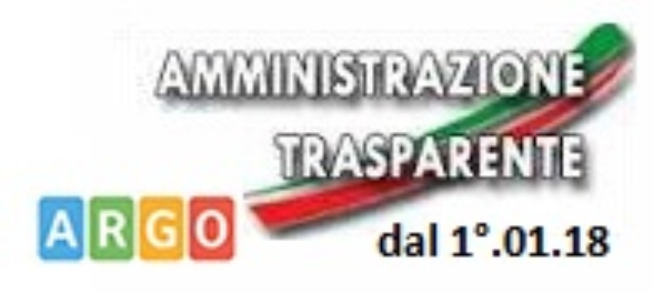Amministrazione trasparente dal 1° gennaio 2018